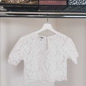 Forever 21 Lace Crop Top